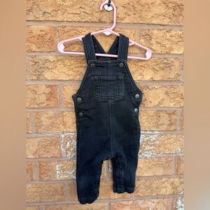 ▪️ 4/$25-‎ Joe Fresh Black Soft Denim Overalls